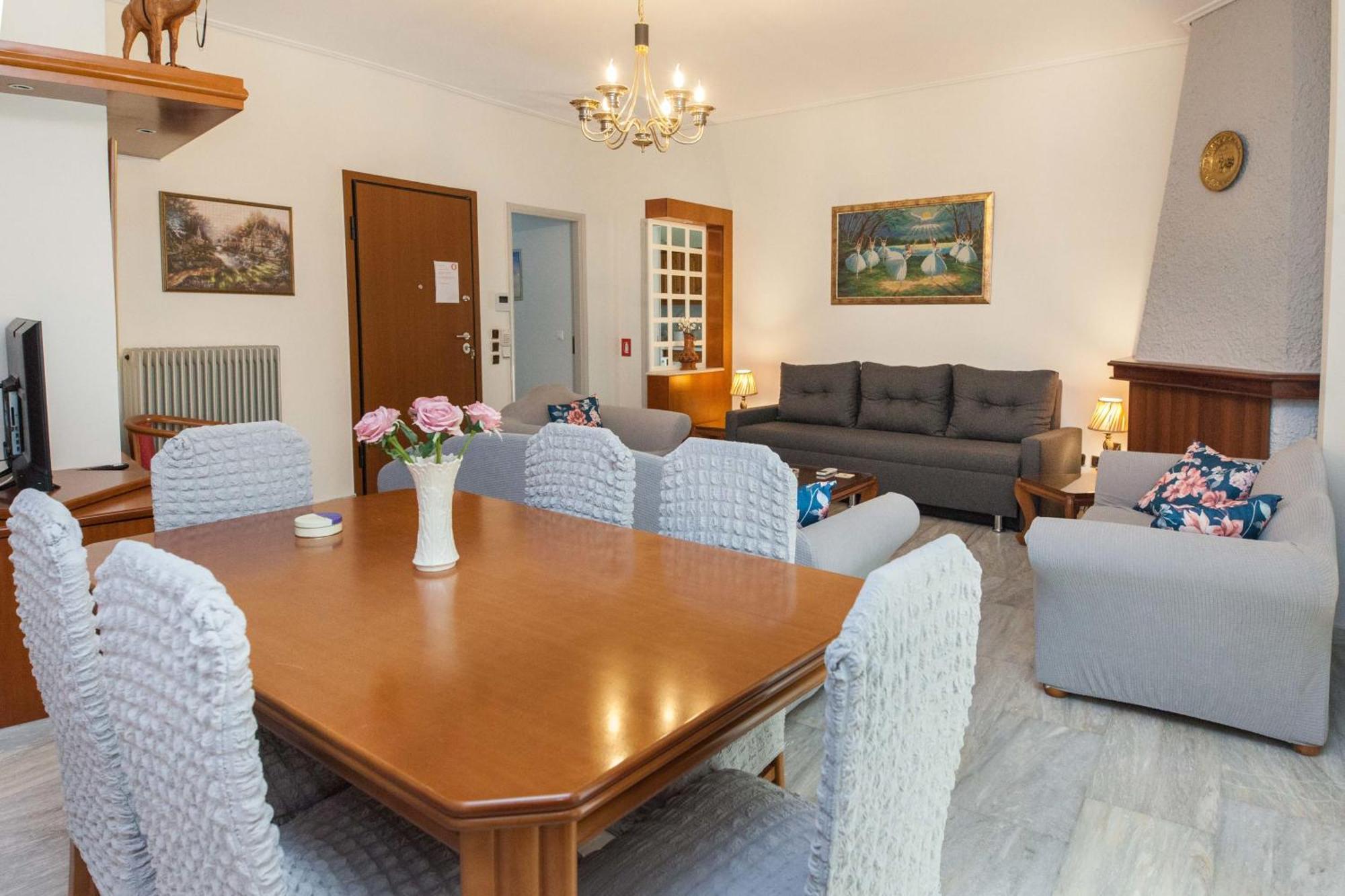 Classical 2 Bd Beauty Apt In Peaceful Chalandri Atene Esterno foto