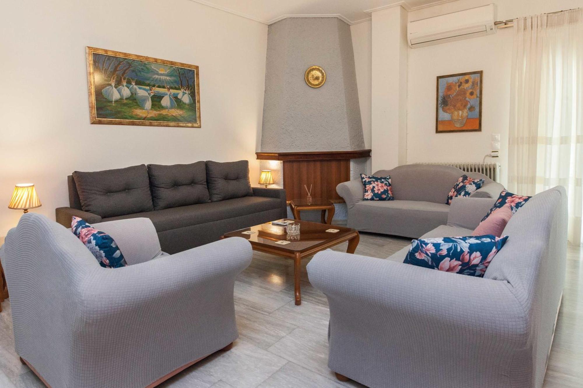 Classical 2 Bd Beauty Apt In Peaceful Chalandri Atene Esterno foto